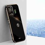 For Xiaomi Black Shark 5 Pro XINLI Straight Edge 6D Electroplate TPU Phone Case(Black)