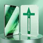 For iPad 10.2 2021 / 2020 / 2019 0.3mm Easy Install Green Light Eye-Protection Tempered Glass Film