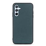 For Samsung Galaxy A54 5G Accurate Hole Lambskin Texture Genuine Leather Phone Case(Green)