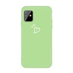 For Galaxy A81 / Note 10 Lite Frosted Candy-Colored Ultra-thin TPU Phone(GReen)