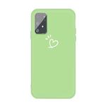 For Galaxy A91 / S10 Lite Frosted Candy-Colored Ultra-thin TPU Phone(GReen)