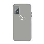 For Galaxy A91 / S10 Lite Frosted Candy-Colored Ultra-thin TPU Phone(Grey)