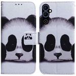 For Tecno Pova Neo 2 Coloured Drawing Flip Leather Phone Case(Panda)