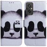For Xiaomi Redmi 11 Prime 4G Coloured Drawing Flip Leather Phone Case(Panda)