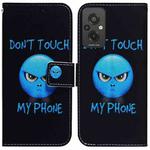 For Xiaomi Redmi 11 Prime 4G Coloured Drawing Flip Leather Phone Case(Anger)