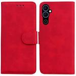 For Tecno Pova Neo 2 Skin Feel Pure Color Flip Leather Phone Case(Red)