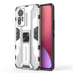 For Xiaomi 12 Lite 5G Supersonic PC + TPU Shock-proof Protective Phone Case(Silver)