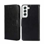 For Samsung Galaxy S23 5G Crystal Texture Leather Phone Case(Black)