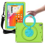 For iPad 5 / 7 / 6 / 8 / 9 EVA + PC Shockproof Tablet Case with Waterproof Frame(Grass Green)