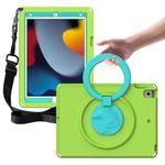 For iPad Pro 10.5 2019/2017 / 10.2 2021/2019 EVA + PC Shockproof Tablet Case with Waterproof Frame(Grass Green)