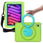 For iPad mini 6 EVA + PC Shockproof Tablet Case with Waterproof Frame(Grass Green)