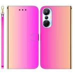 For Infinix Hot 20s Imitated Mirror Surface Leather Phone Case(Gradient Color)