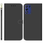 For Realme Q3S / Q3T / 9 SE / 9 5G Speed Imitated Mirror Surface Leather Phone Case(Black)