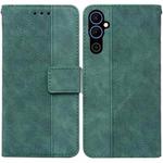 For Tecno Pova Neo 2 Geometric Embossed Leather Phone Case(Green)