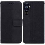 For Tecno Pova Neo 2 Geometric Embossed Leather Phone Case(Black)