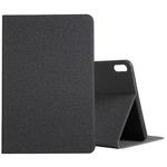 For Huawei Matepad 10.4 Cloth TPU Protective Case with Holder(Black)