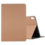 For Huawei Matepad 10.4 Cloth TPU Protective Case with Holder(Gold)