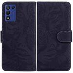 For Realme Q3S / Q3T / 9 SE / 9 5G Speed Tiger Embossing Pattern Leather Phone Case(Black)