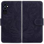 For Tecno Pova Neo 2 Tiger Embossing Pattern Leather Phone Case(Black)
