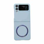 For Samsung Galaxy Z Flip3 5G Skin Feel MagSafe Magnetic Phone Case(Blue)