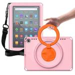 For Amazon Fire HD 8 2020 / HD 8 Plus 2022 EVA + PC Shockproof Tablet Case without Waterproof Frame(Pink)