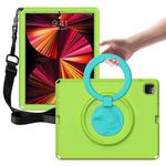 For iPad Pro 12.9 inch 2022/2021/2020/2018 EVA + PC Shockproof Tablet Case without Waterproof Frame(Grass Green)