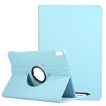 For Huawei Matepad 10.4 Litchi Texture Horizontal Flip 360 Degrees Rotation Leather Case with Holder(Light Blue)