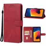 For Doogee V30 5G Leather Phone Case(Red)