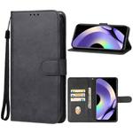 For Realme 10 Pro Leather Phone Case(Black)