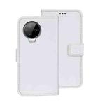 For Infinix Note 12 Pro 4G idewei Crazy Horse Texture Leather Phone Case(White)