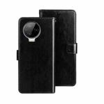 For Infinix Note 12 Pro 4G idewei Crazy Horse Texture Leather Phone Case(Black)