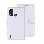 For Nokia G11 Plus idewei Crazy Horse Texture Leather Phone Case(White)