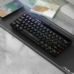 AULA F3061 Wired Mini RGB Backlit Mechanical Keyboard With Mechanical Feel(Black)