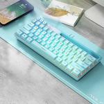 AULA F3061 Wired Mini RGB Backlit Mechanical Keyboard(Blue)