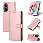 For Honor Play 40 Plus AZNS Skin Feel Calf Texture Flip Leather Phone Case(Rose Gold)