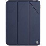 For iPad 10th Gen 10.9 2022 NILLKIN PC + TPU Horizontal Flip Leather Tablet Case with Holder(Blue)