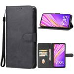 For vivo Y35 5G Leather Phone Case(Black)