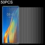 For Tecno Phantom X2 50pcs 0.26mm 9H 2.5D Tempered Glass Film