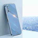 For Honor X30 Max XINLI Straight Edge 6D Electroplate TPU Phone Case(Celestial Blue)