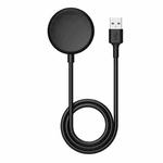 For Google Pixel Watch USB Port Smart Watch Magnetic Charging Cable, Length: 1m(Black)
