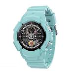 For Samsung Galaxy Watch5 40mm Solid Color Silicone Watch Band(Cyan)