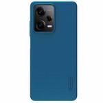 For Xiaomi Redmi Note 12 Pro 5G China NILLKIN Frosted PC Phone Case(Blue)