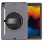 For iPad 10.2 2021/2020/2019 / Pro 10.5 / Air 10.5 2018/2019 Shockproof TPU + PC Tablet Case(Black+Grey)