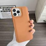 For iPhone 14 Pro Max Plating TPU Bread Bubble Phone Case(Khaki)