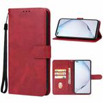 For Huawei Enjoy 50 Plus Leather Phone Case(Red)