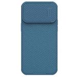 For iPhone 14 Pro Max NILLKIN CamShield S Magnetic Magsafe Case(Blue)