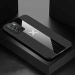 For vivo iQOO Neo5 S XINLI Stitching Cloth Textue Shockproof TPU Phone Case(Black)