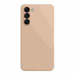 For Samsung Galaxy S23+ 5G Imitation Liquid Silicone Phone Case(Apricot)