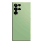 For Samsung Galaxy S23 Ultra 5G Imitation Liquid Silicone Phone Case(Matcha Green)