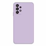For Samsung Galaxy A73 5G Imitation Liquid Silicone Phone Case(Purple)